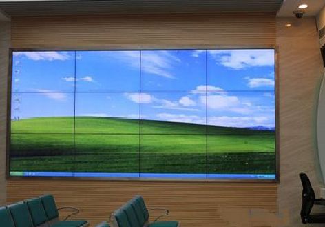 常德液晶拼接屏的另类用法。